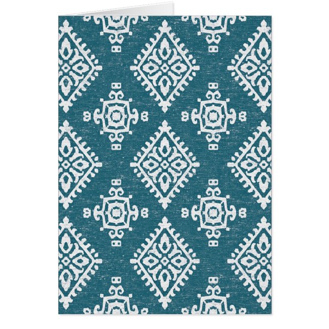 Amadora Teal Blue Pattern (Front)