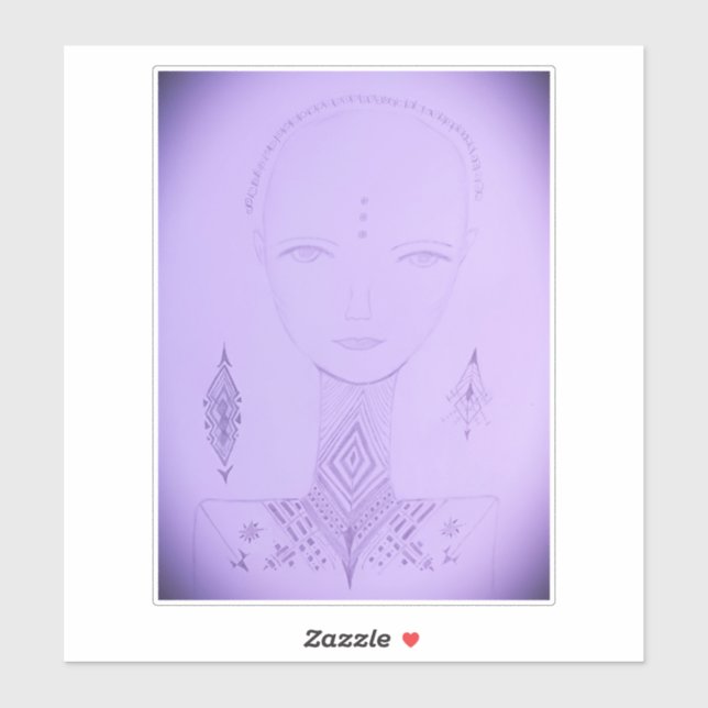 Amal Unique Colourful Portrait (Sheet)