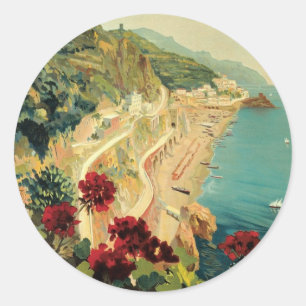 Amalfi Classic Round Sticker
