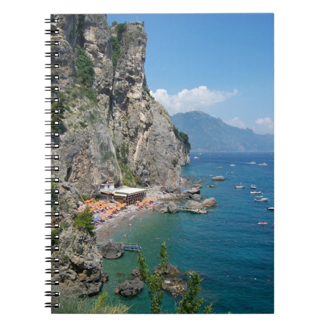 Amalfi Coast Beach Notebook (Front)