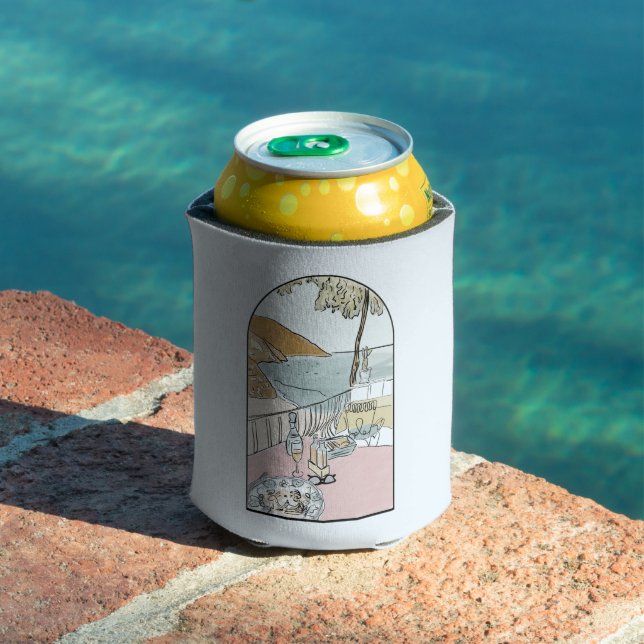 Amalfi Coast Can Cooler.  Can Cooler (In Situ Pool)