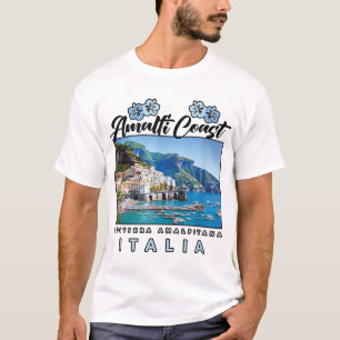  Amalfi Coast Costiera Amalfitana Travel Italy  T-Shirt