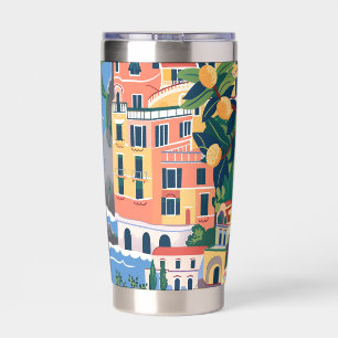 Amalfi Coast: Iconic European Destinations Insulated Tumbler