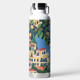 Amalfi Coast: Iconic European Destinations Water Bottle