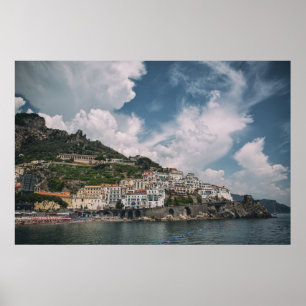 Amalfi Coast in Italy Poster