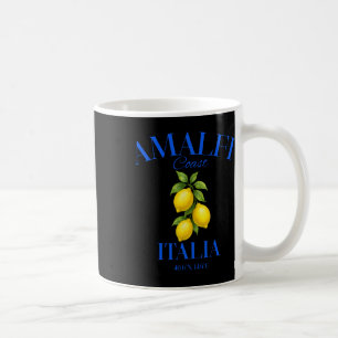 Amalfi Coast Italia Lemons Summer Travel Vacation Coffee Mug
