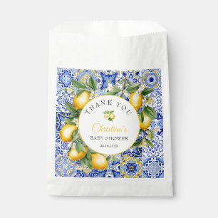 Amalfi Coast Italian Baby Shower Favour Bags