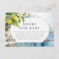 Amalfi Coast Italian Lemon Books For Baby 