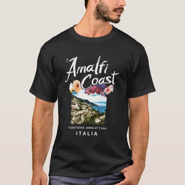 Amalfi Coast Italy Italian T-Shirt (Front)