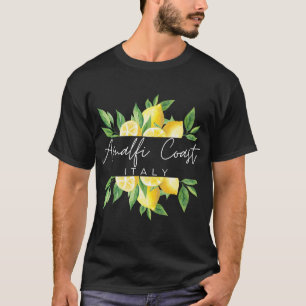 Amalfi Coast Italy Lemon Bliss Long Sleeve T-Shirt
