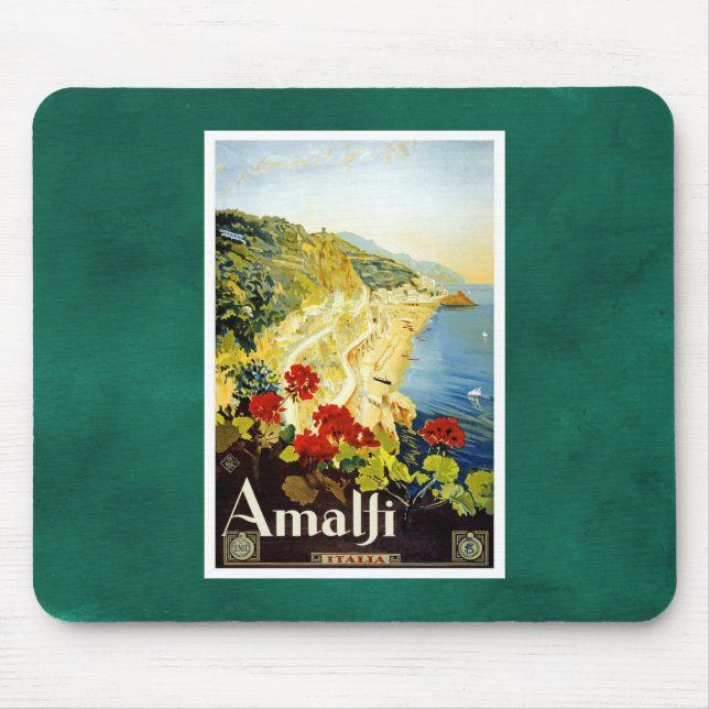 Amalfi Coast, Italy Mouse Mat (Front)