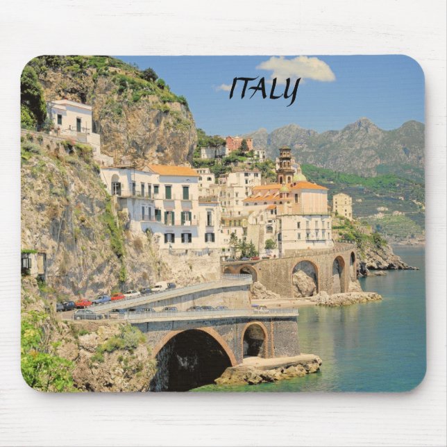 AMALFI COAST ITALY MOUSE MAT (Front)