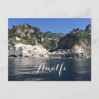 Amalfi Coast Italy Postcard