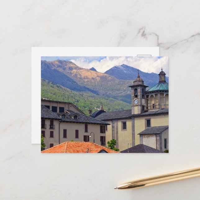 Amalfi Coast Italy Postcard (Front/Back In Situ)