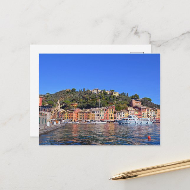 Amalfi Coast Italy Postcard (Front/Back In Situ)