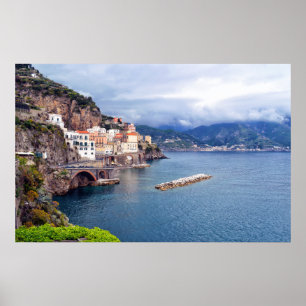 Amalfi Coast Italy Poster