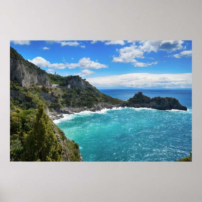 Amalfi Coast Italy Poster (Front)