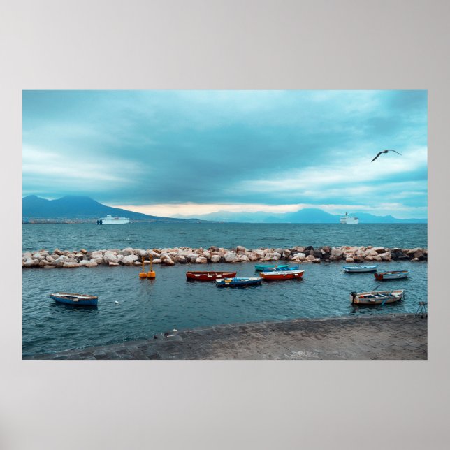 Amalfi Coast Italy Poster (Front)