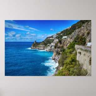 Amalfi Coast Italy Poster