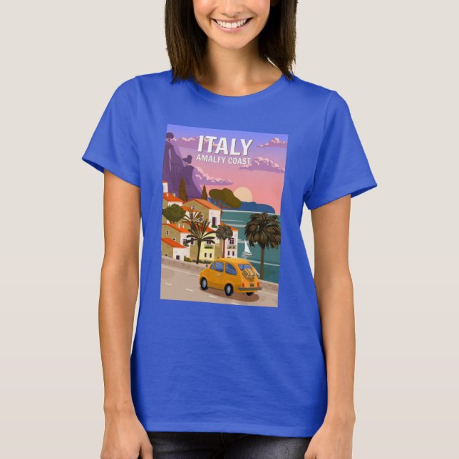 Amalfi Coast, Italy T-Shirt (Front)