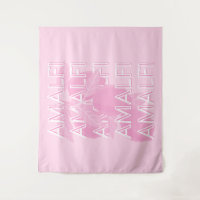 Amalfi Coast, Italy, Travel Art, Preppy, Pink