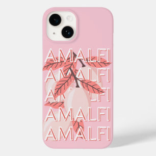 Amalfi Coast, Italy Travel Art, Summer Travel Art Case-Mate iPhone 14 Case