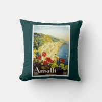Amalfi Coast, Italy Vintage Poster