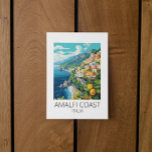 Amalfi Coast Italy Vintage Travel Postcard<br><div class="desc">Capture the timeless beauty of the Amalfi Coast in italy with this vintage-inspired Amalfi Coast postcard! Featuring iconic elements of the italian travel destination this design brings Italy's rich heritage to life. Perfect as a travel souvenir or a thoughtful gift, this product features a classic travel artwork. Whether you’re reminiscing...</div>