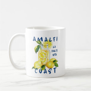 Amalfi Coast La Dolce Vita – Italian Limoncello Coffee Mug