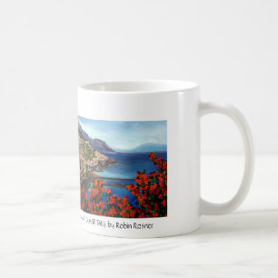 amalfi coast last try, amalfi coas... - Customised Coffee Mug