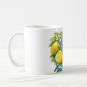 Amalfi Coast Lemon Mediterranean Amalfi Coast Coffee Mug