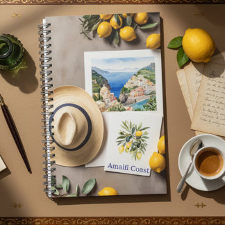 Amalfi Coast Lemon & Travel Notebook