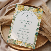 Amalfi Coast Lemon Wedding