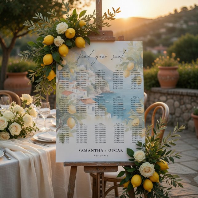 Amalfi Coast Lemon Wedding  Poster (Creator Uploaded)