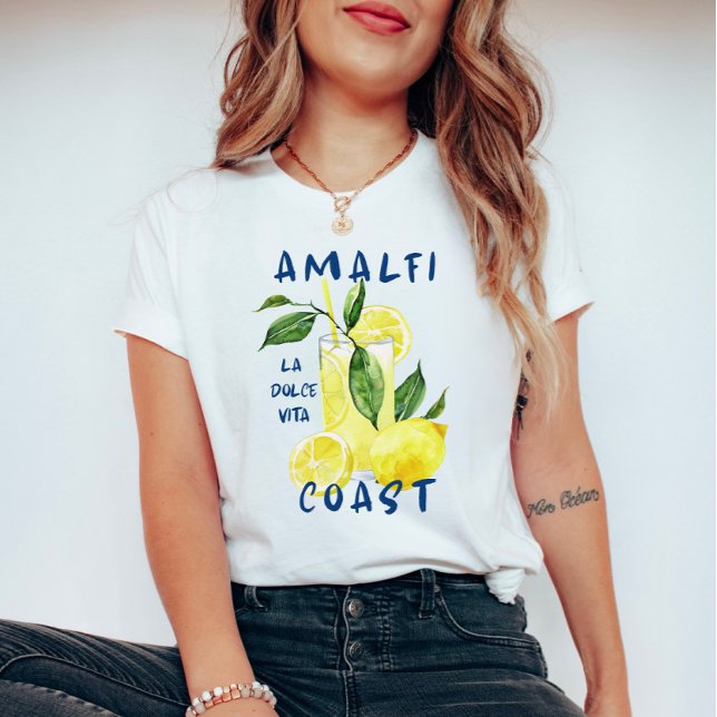 Amalfi Coast Lemonade – La Dolce Vita Summer Italy T-Shirt (Creator Uploaded)