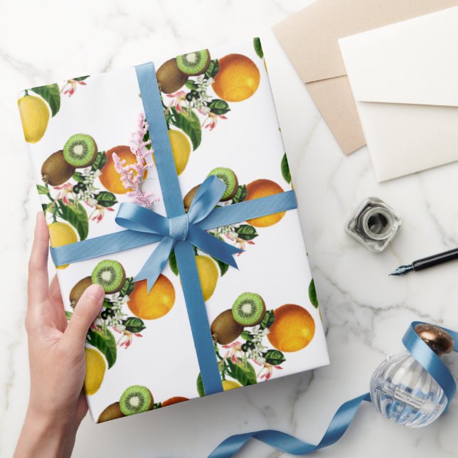Amalfi Coast lemons Italy Wrapping Paper (Gifting)