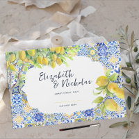 Amalfi Coast | Mediterranean Lemon Tiles