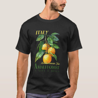 Amalfi Coast Mediterranean Sea Vacation Italian Le T-Shirt