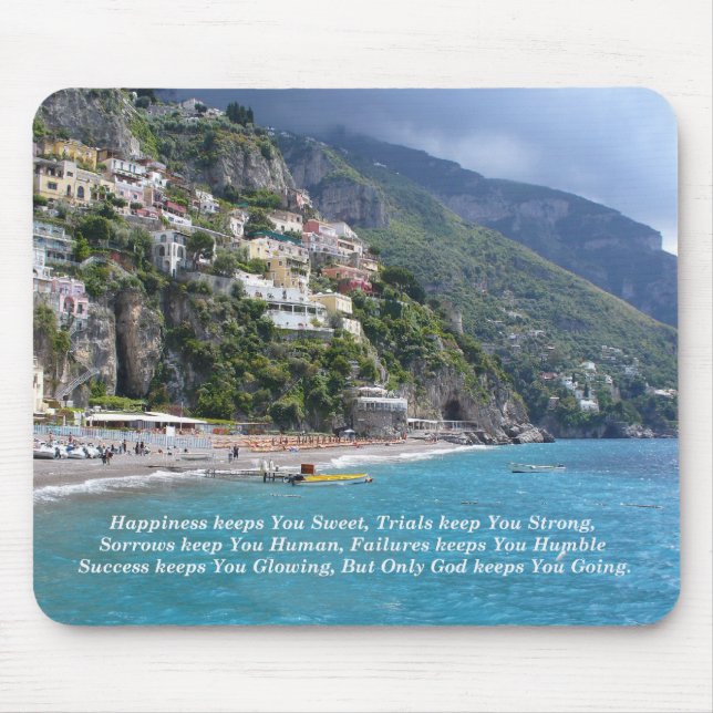 Amalfi Coast Mouse Mat (Front)
