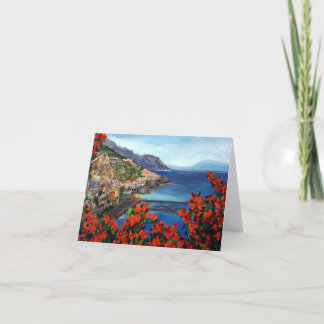 Amalfi Coast Notecard
