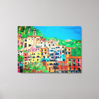 Amalfi Coast of Italy Contemporary Digital Art