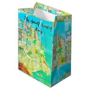 Amalfi Coast of Italy Gift Bag by Artist
