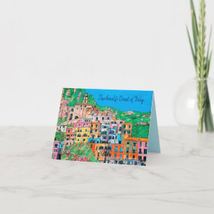 Amalfi Coast of Italy Note Card