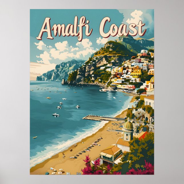 Amalfi Coast Poster (Front)