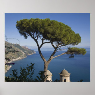 Amalfi coast, Ravello, Campania, Italy Poster