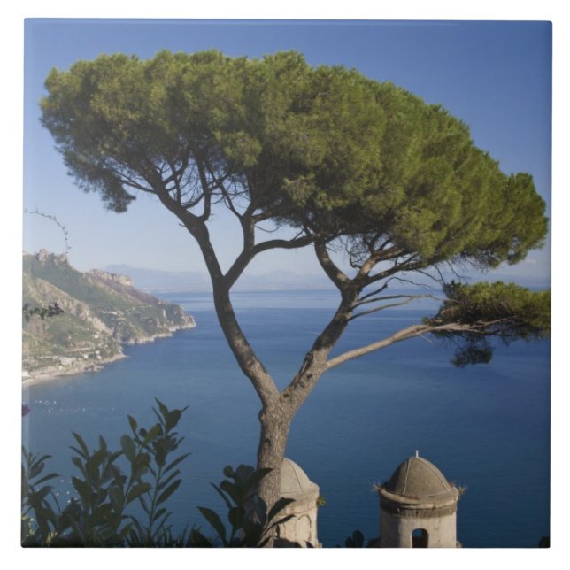 Amalfi coast, Ravello, Campania, Italy Tile (Front)