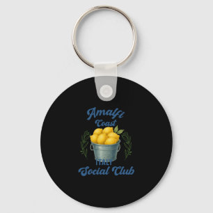 Amalfi Coast Social Club Italy Souvenir Lemon Vaca Key Ring