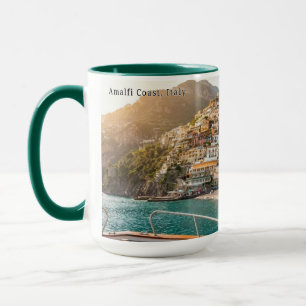 Amalfi Coast Sunset Personalised Mug