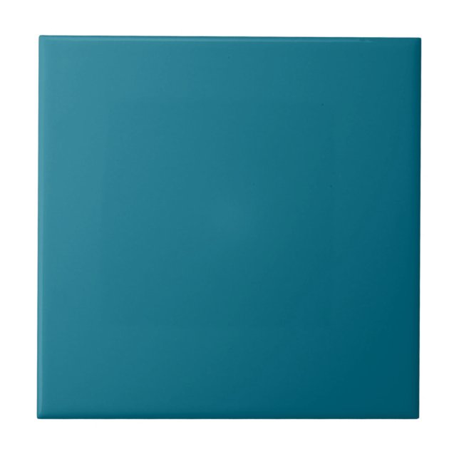 Amalfi Coast Teal Square Kitchen and Bathroom Tile (Front)