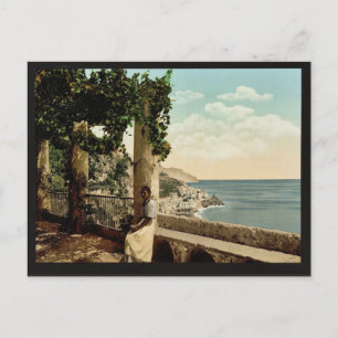 Amalfi, from the Capuccini, Naples, Italy classic Postcard